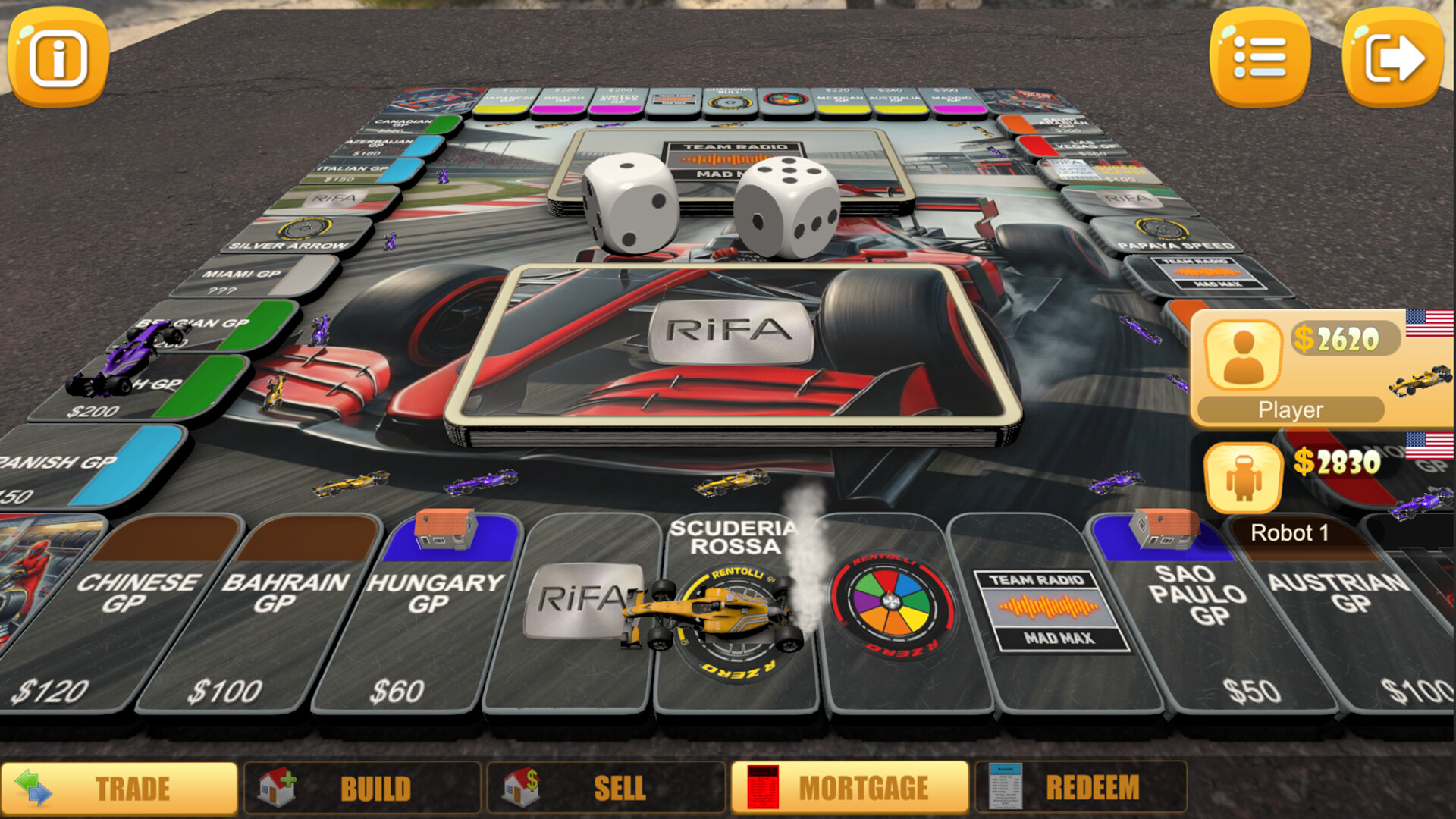 Formula Rento Board screenshot 1