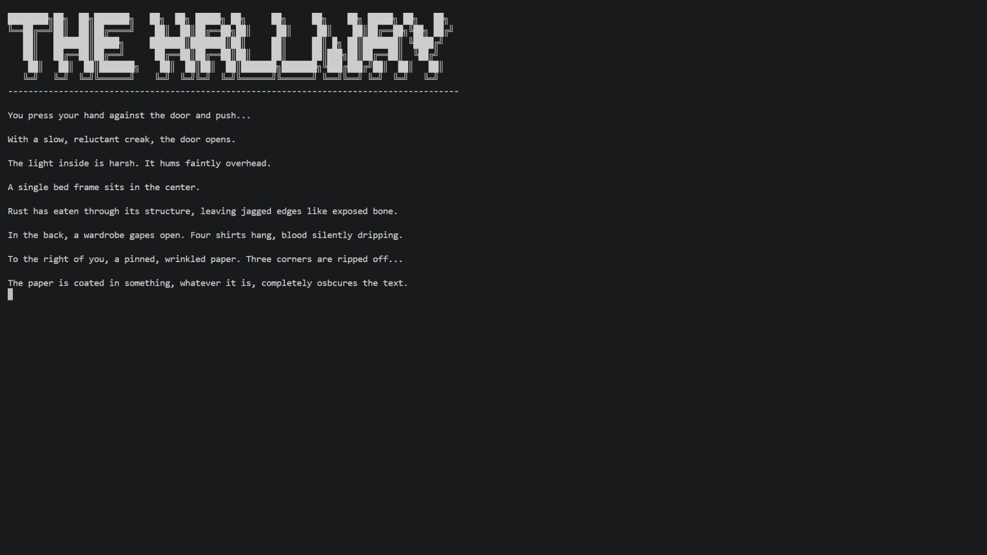 THE HALLWAY screenshot 4