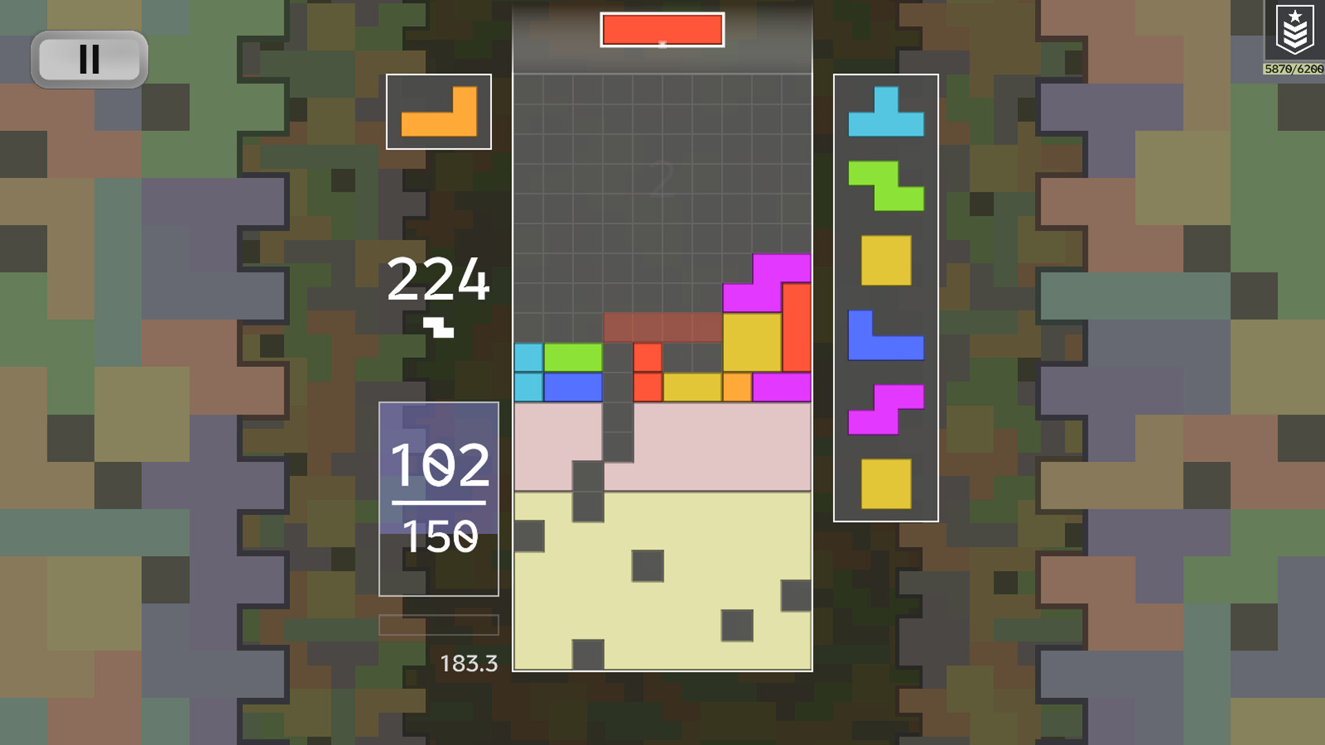 Techmino-Downstacking screenshot 3