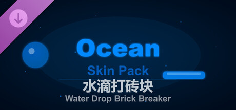 Water Drop Brick Breaker - Ocean Skin Pack