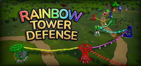 Rainbow Tower Defense — Steam header