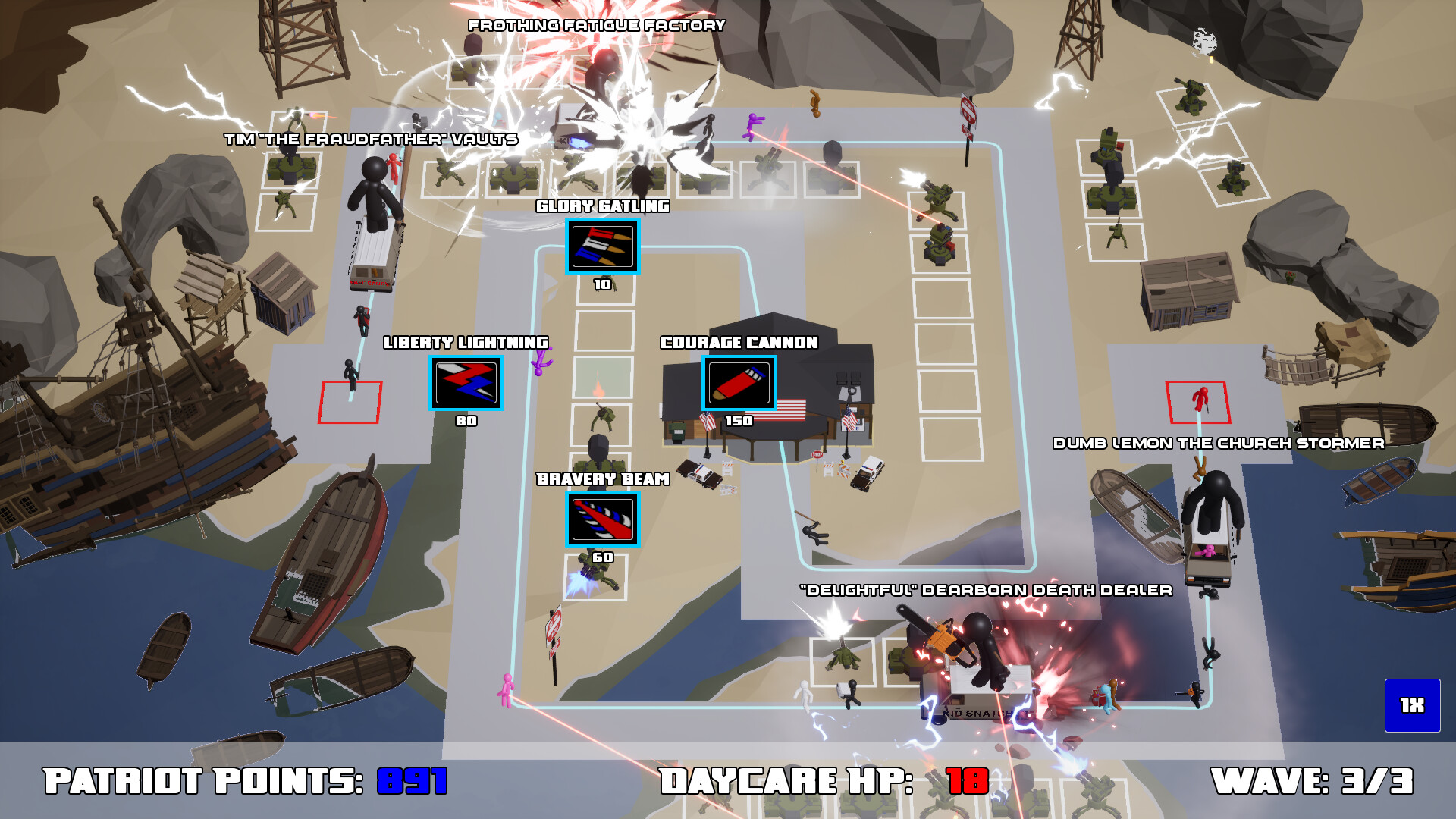 Illegal Alien Tower Defense screenshot 2