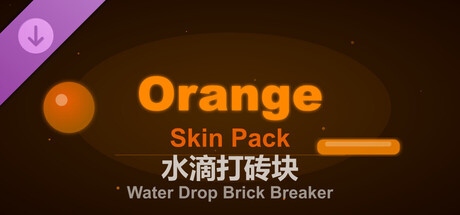 Water Drop Brick Breaker - Orange Skin Pack