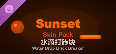 Water Drop Brick Breaker - Sunset Skin Pack