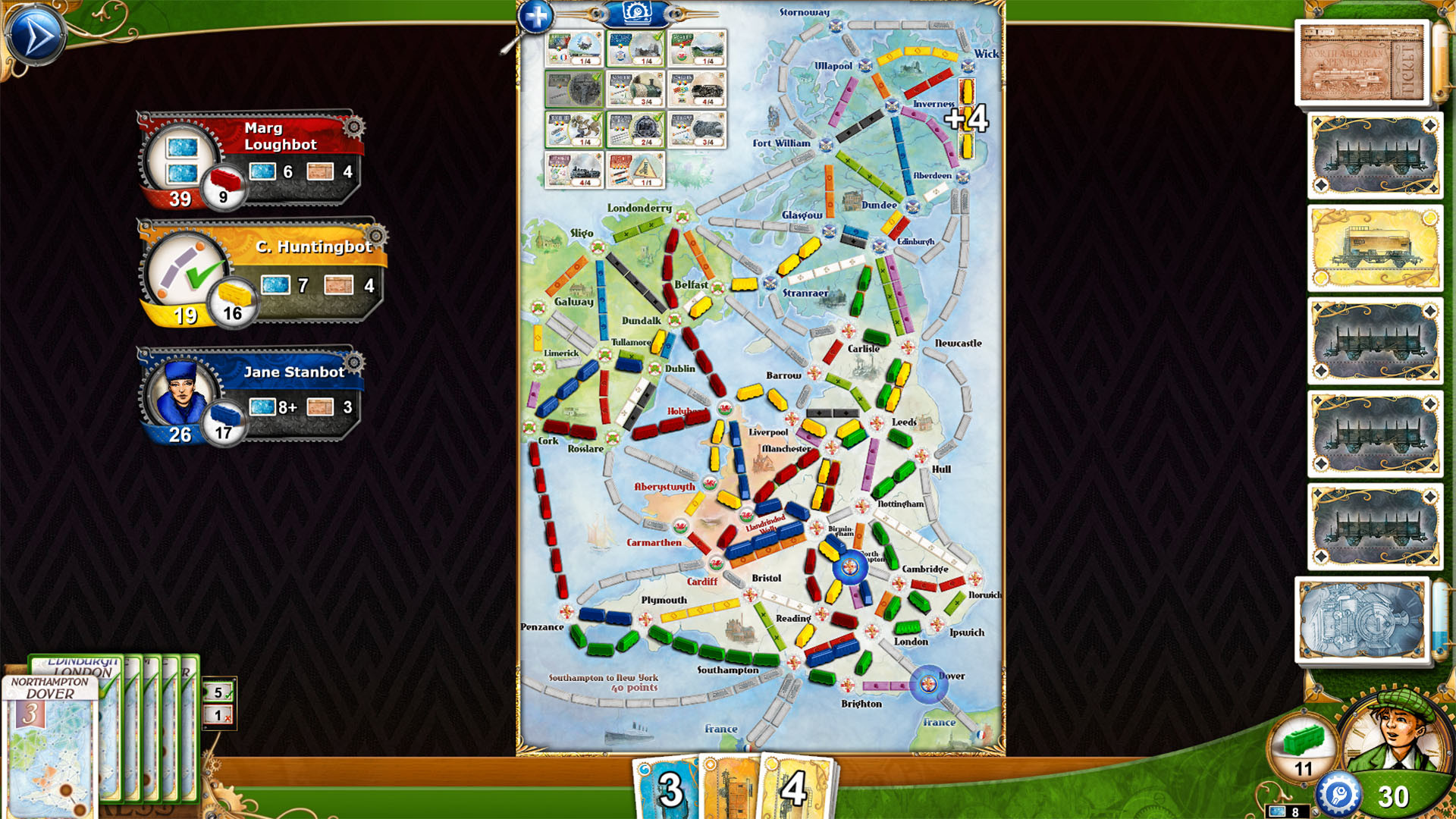 Ticket to Ride - United Kingdom screenshot 2