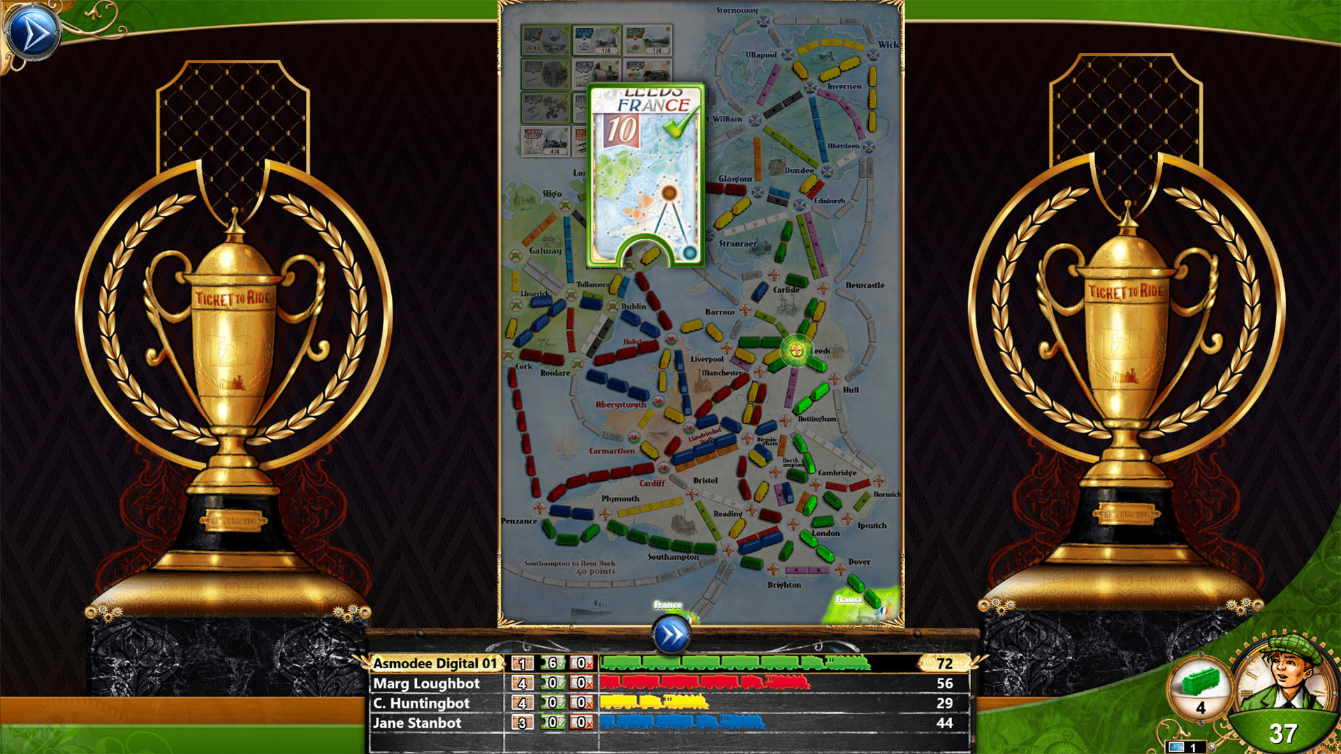 Ticket to Ride - United Kingdom screenshot 1