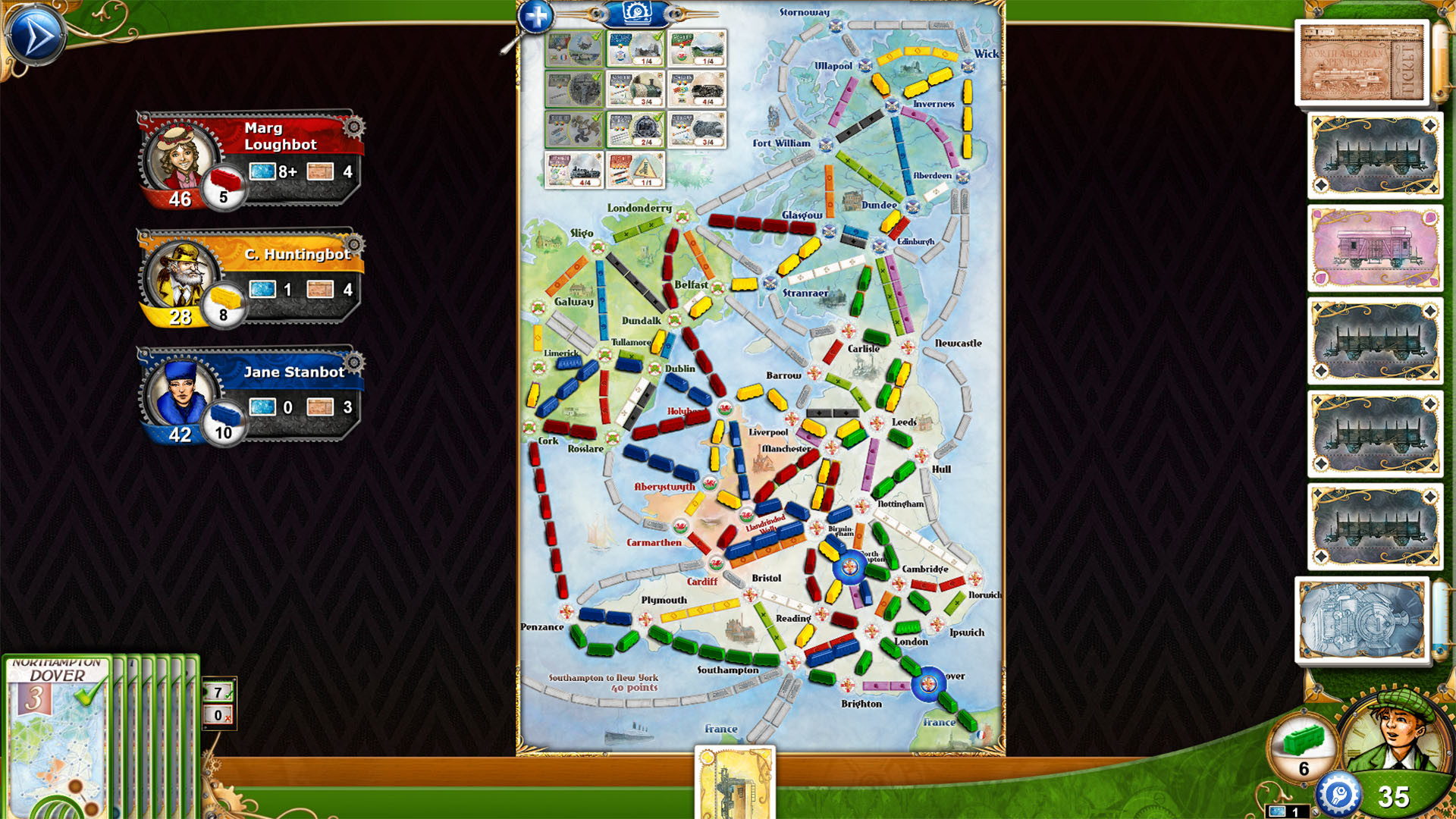 Ticket to Ride - United Kingdom screenshot 4