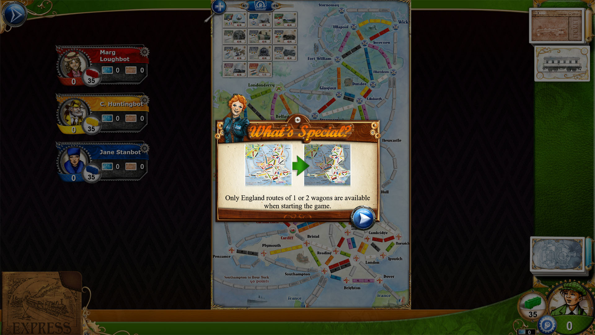 Ticket to Ride - United Kingdom screenshot 5