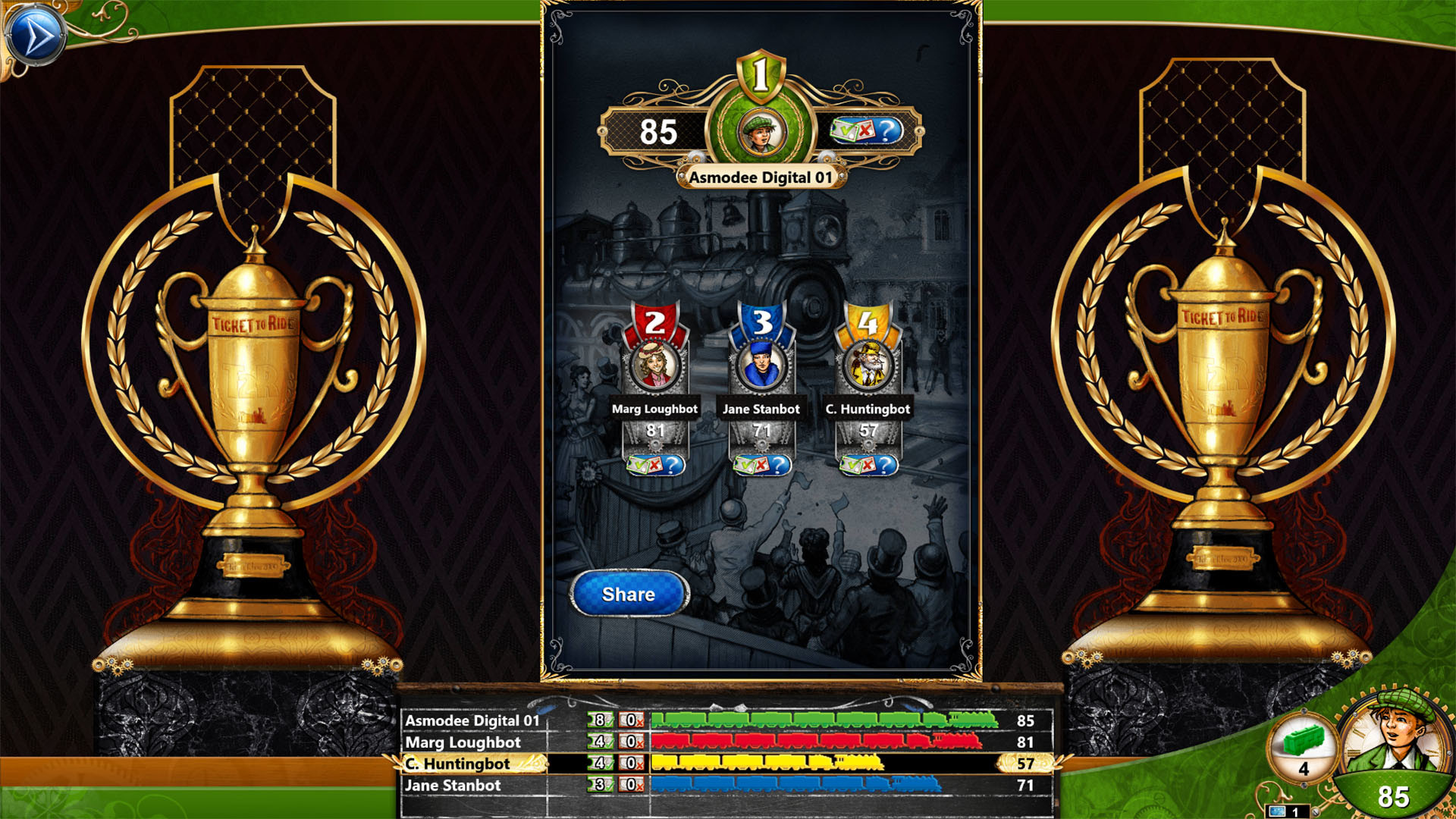 Ticket to Ride - United Kingdom screenshot 3