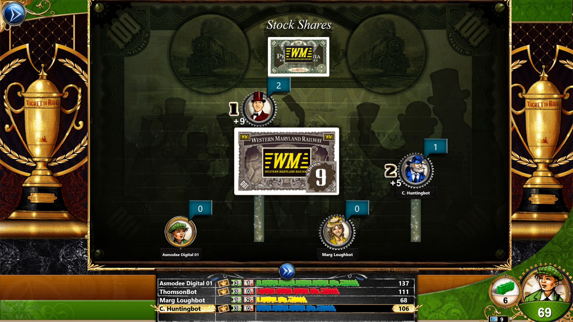 Ticket to Ride - Pennsylvania screenshot 1