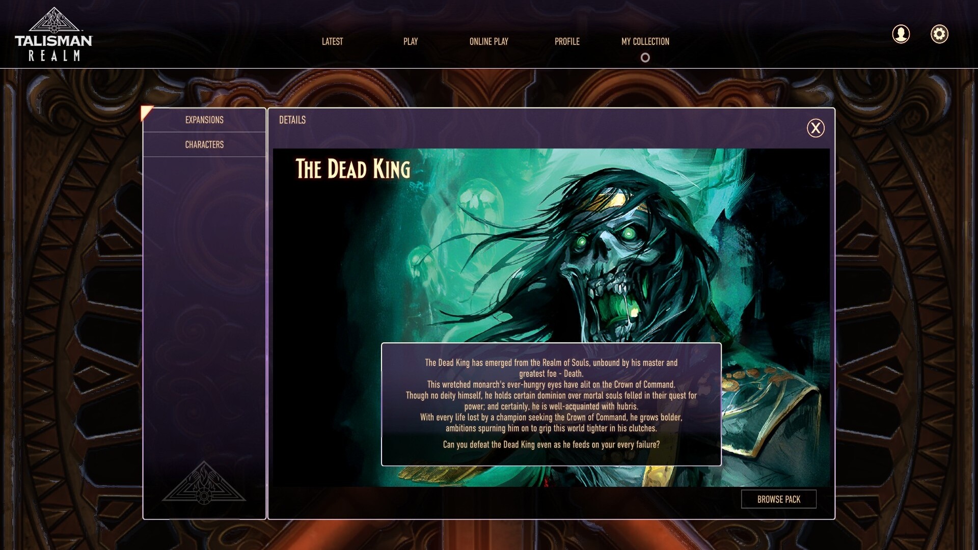 Talisman: Digital 5th Edition - The Dead King screenshot 5
