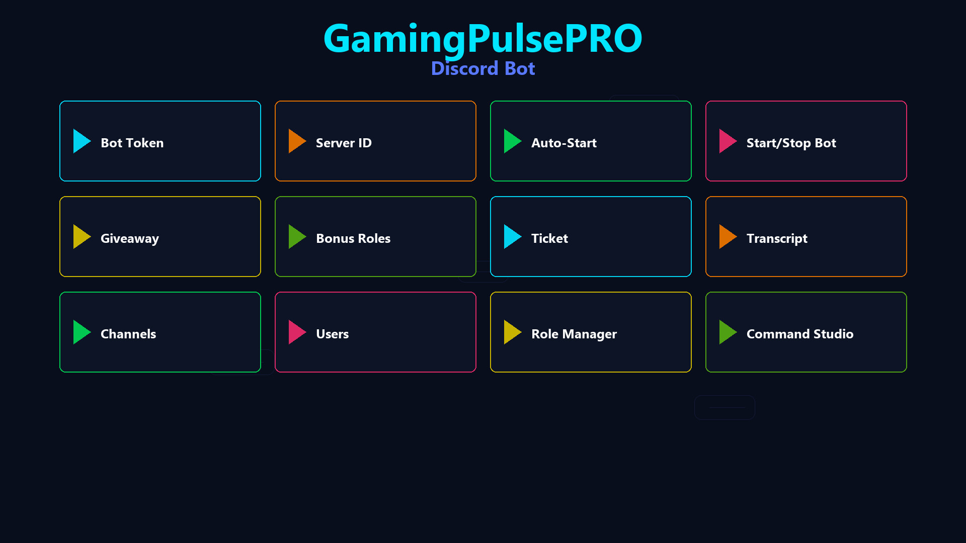 GamingPulsePRO - Discord Bot screenshot 1