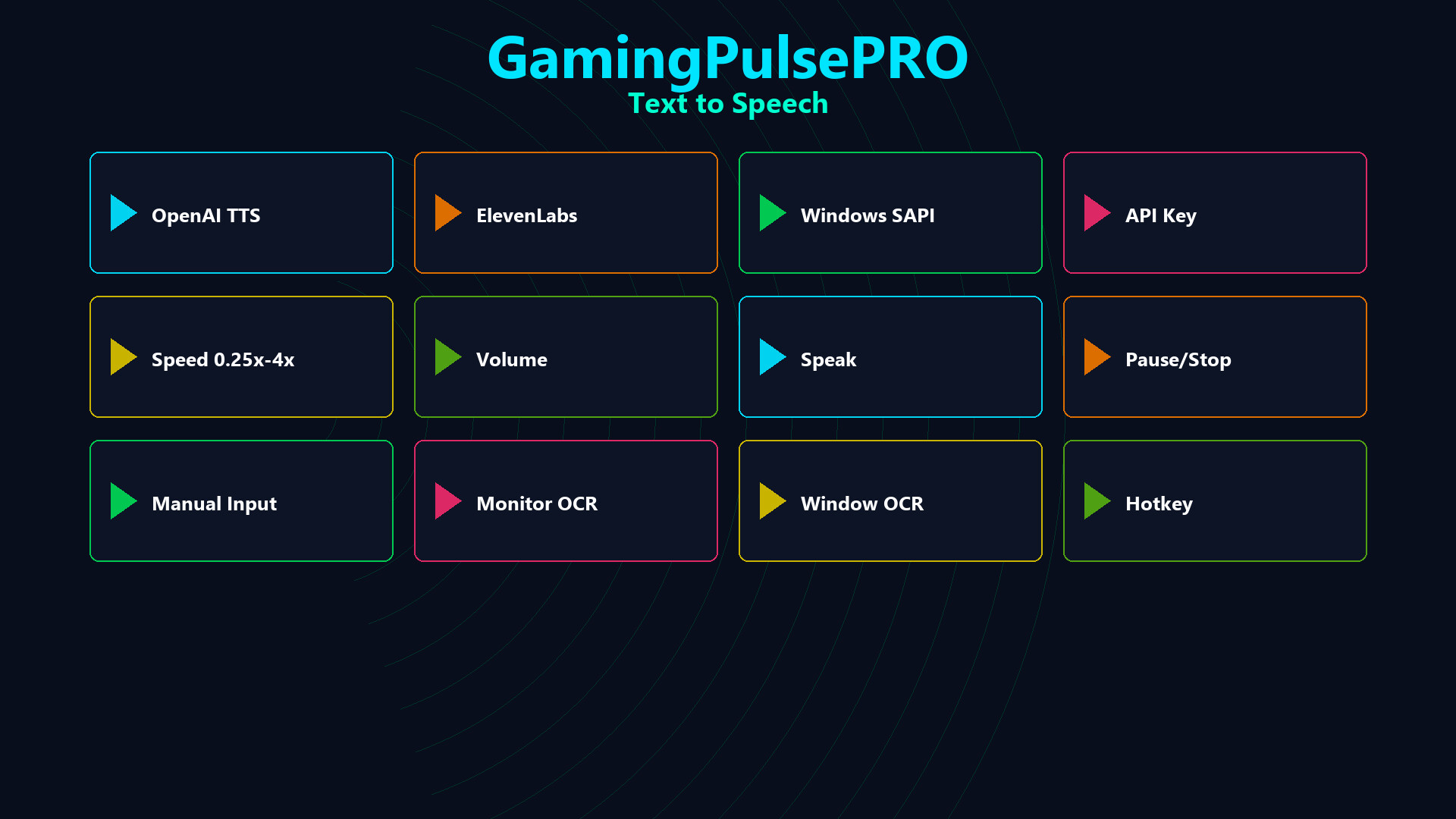 GamingPulsePRO - Text to Speech screenshot 1
