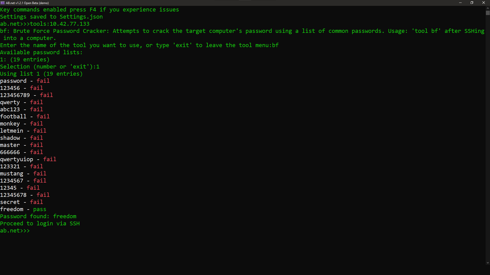 AB.Net screenshot 2