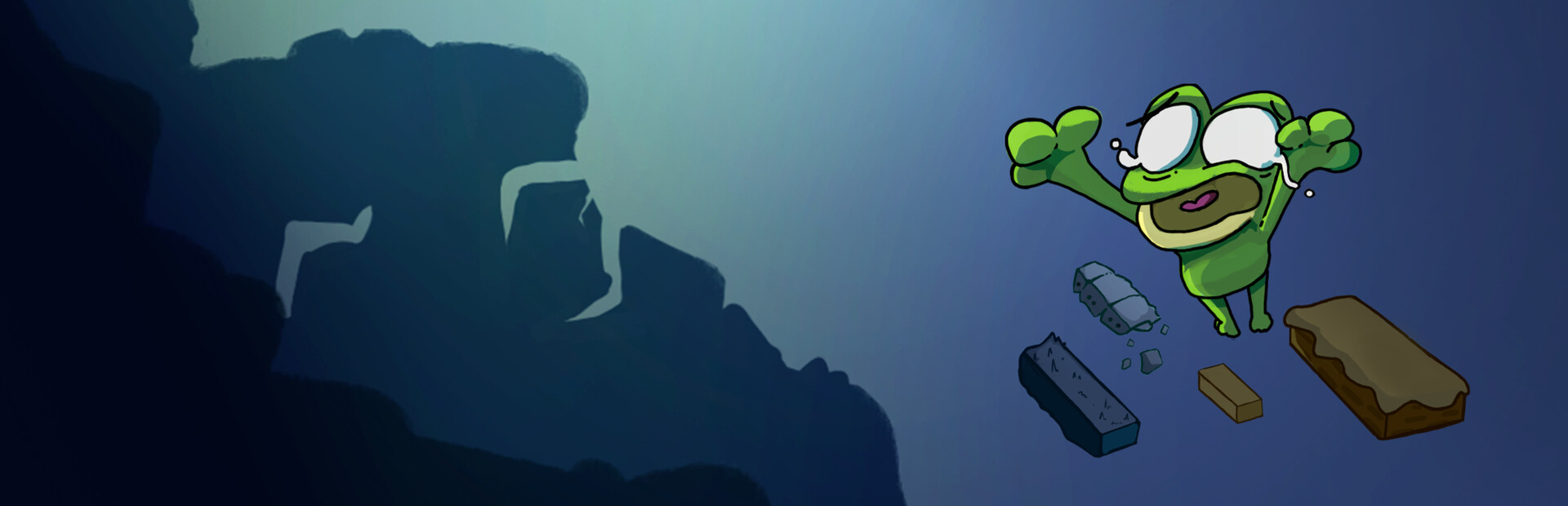 Falling Frog