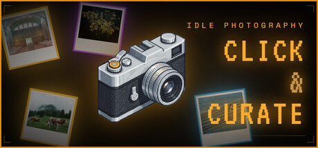 Click & Curate: Idle Photography — Steam header