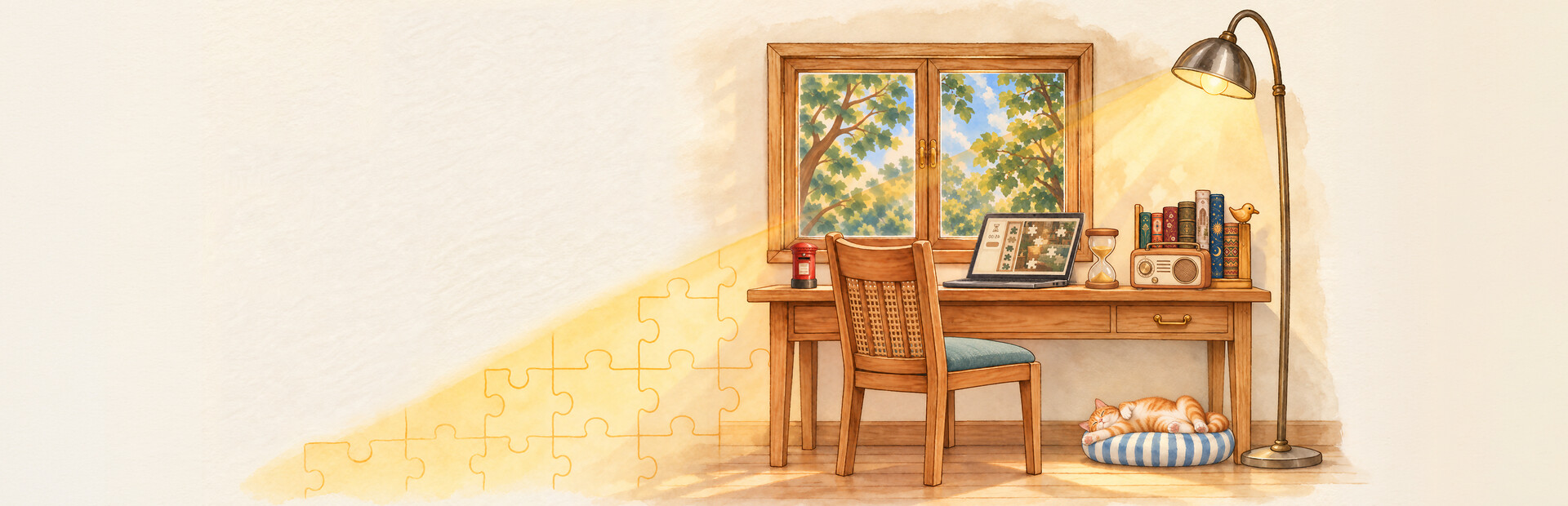 Time Collage: Focus Puzzle
