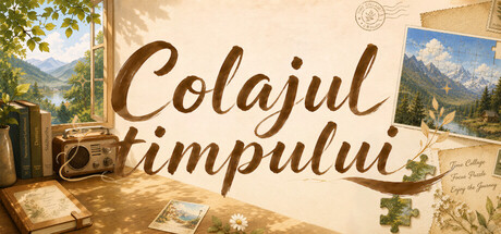 Colajul timpului: puzzle pentru concentrare