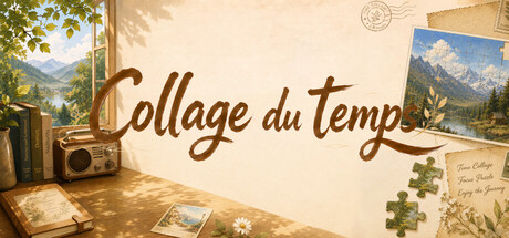 Collage du temps : puzzle de concentration