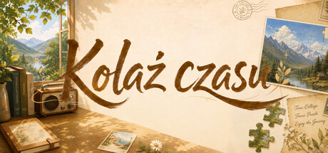 Kolaż czasu: puzzle na skupienie