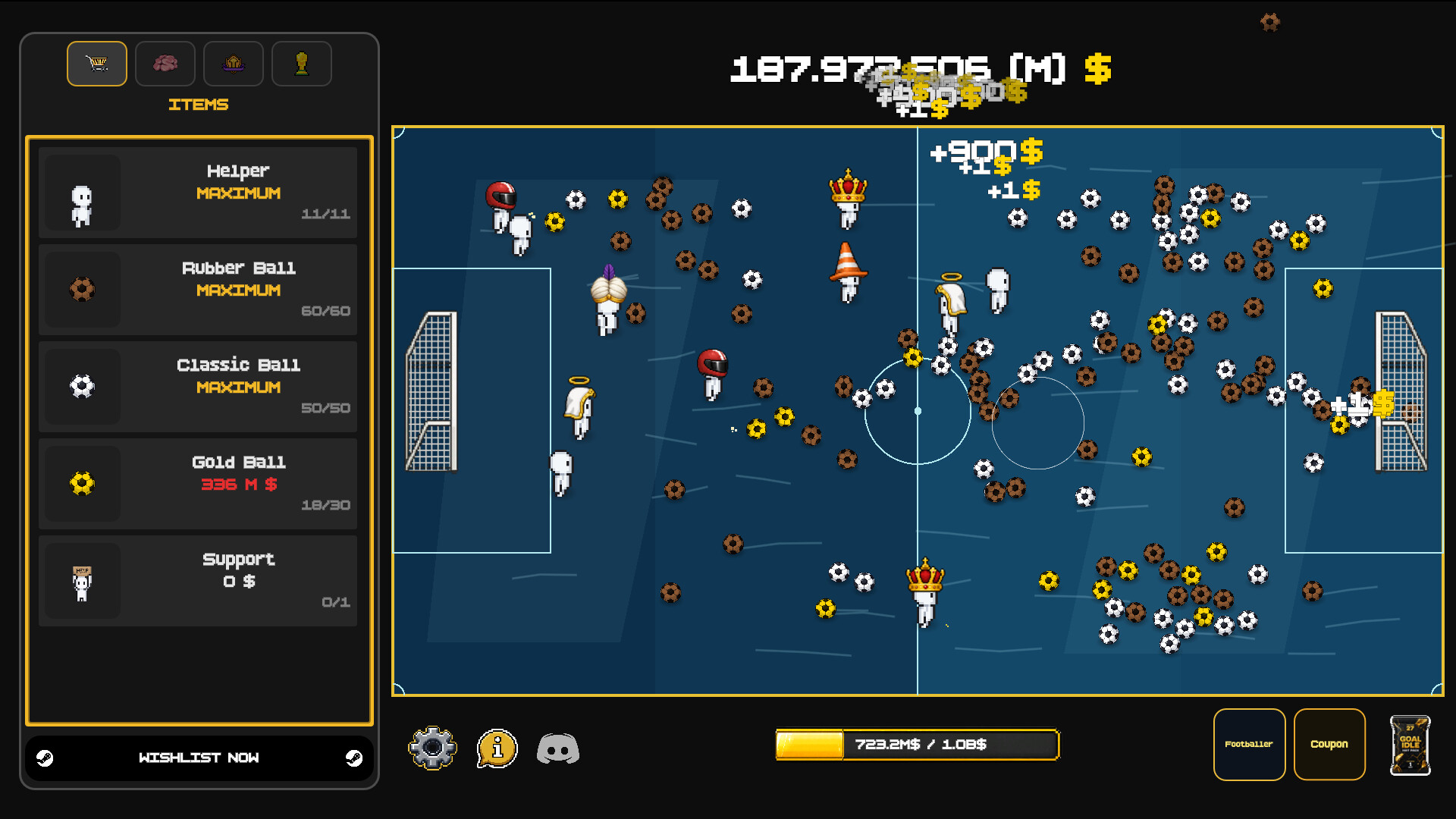 Goal Idle gameplay screenshot 3