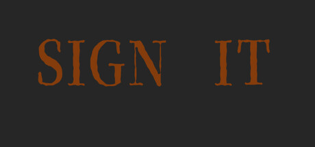 Sign It — Steam header