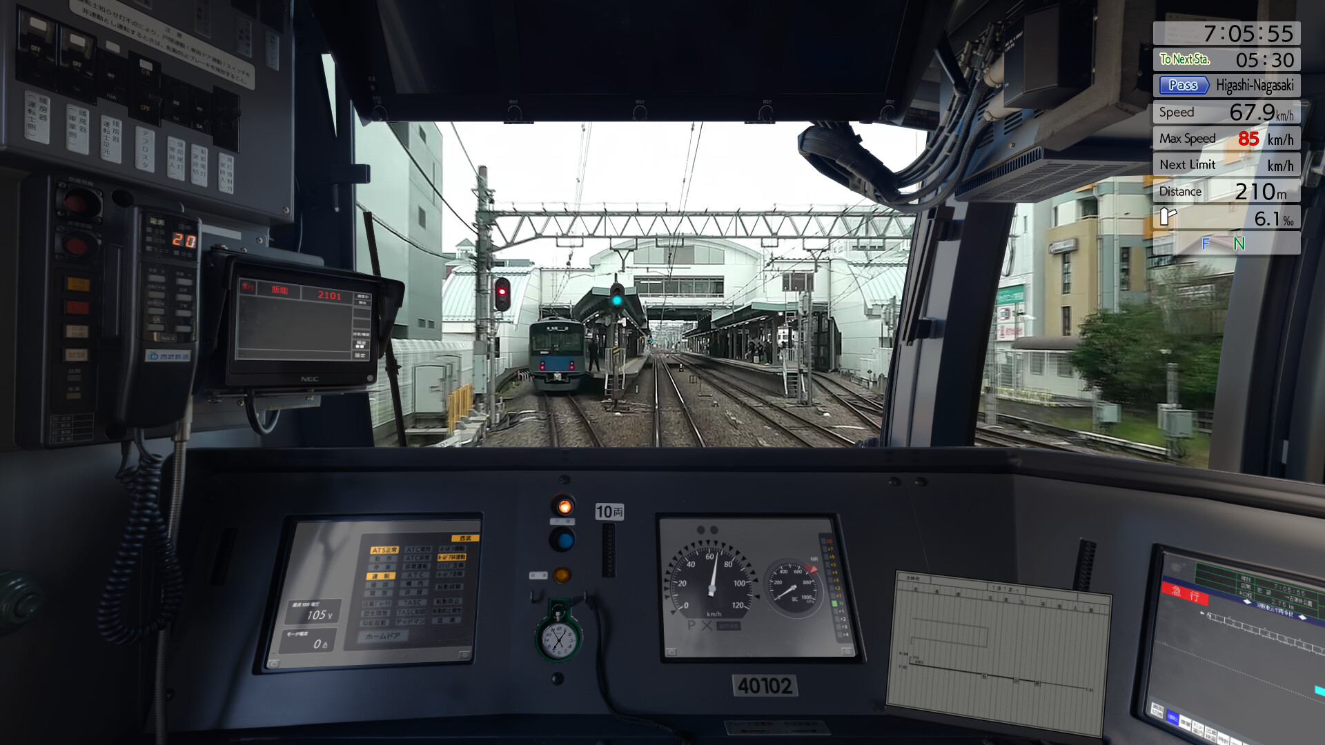 JR EAST Train Simulator: Seibu Railway (Ikebukuro to Hannō) 40000 Series screenshot 11