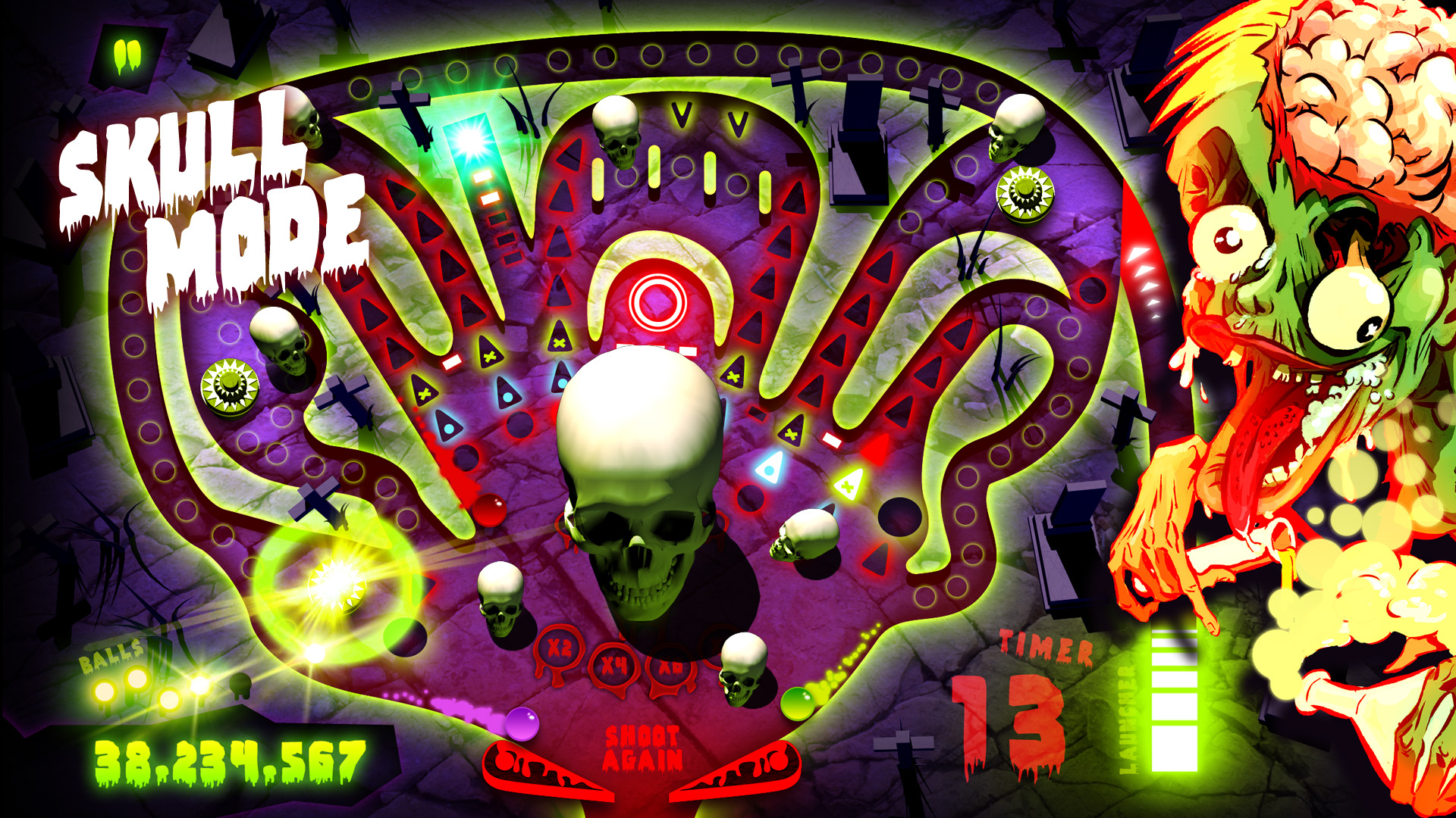 Zombie Pinball screenshot 7