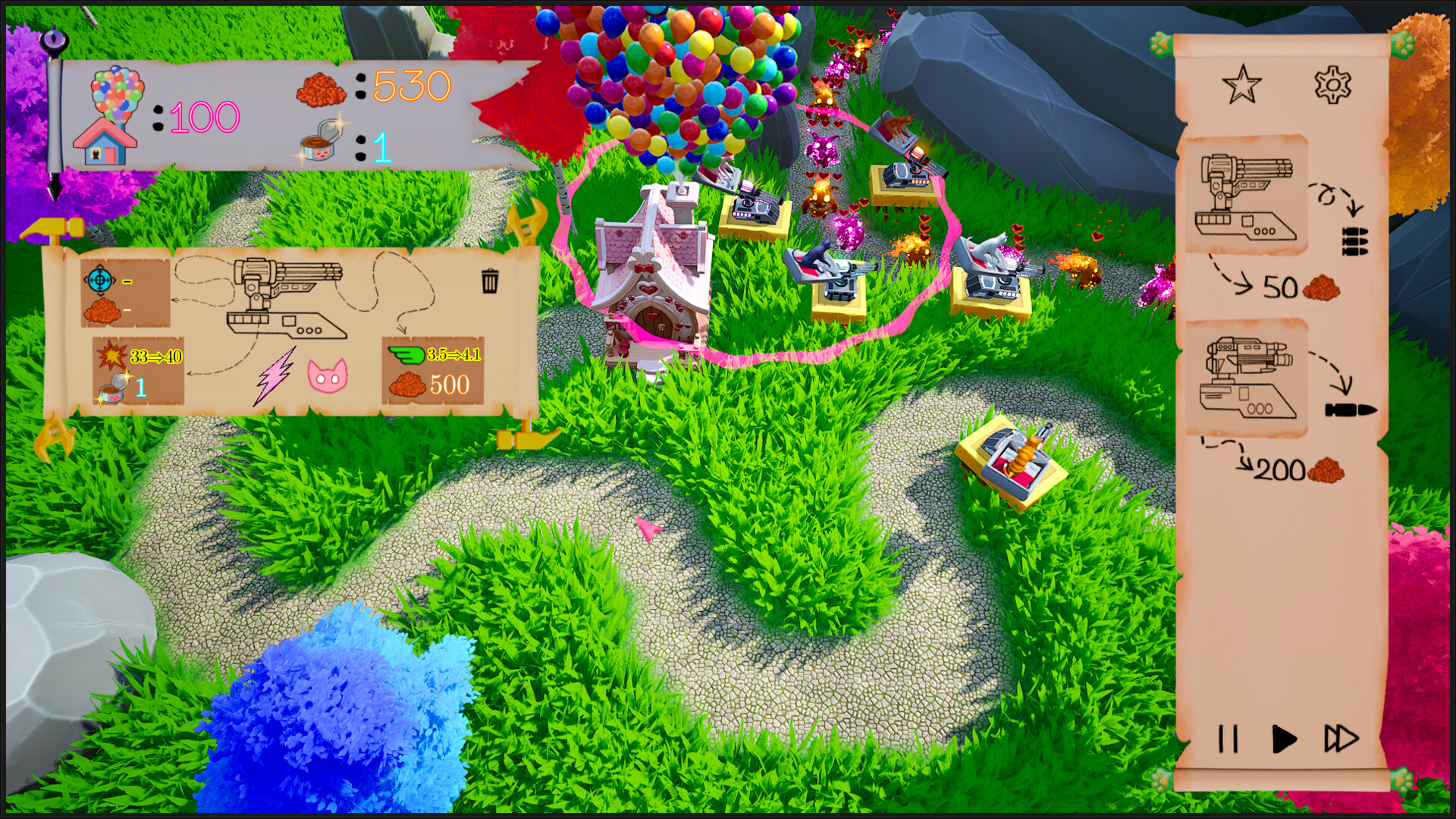 Paws TD screenshot 1