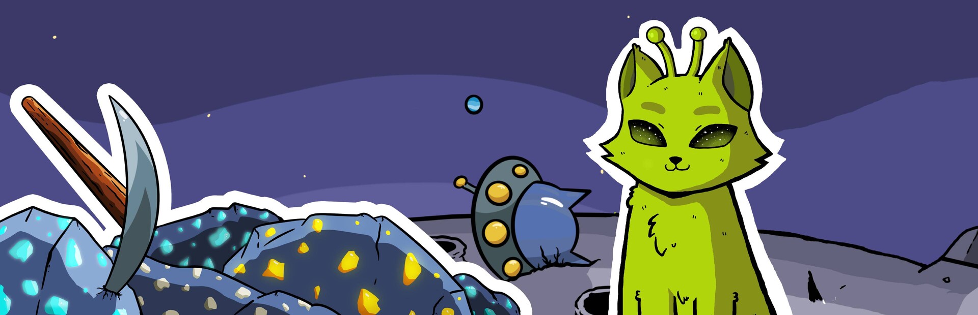 Astro Kitty: Space Mining
