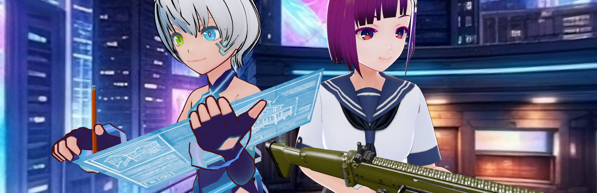 Girlsnite - Anime Building Battle TPS