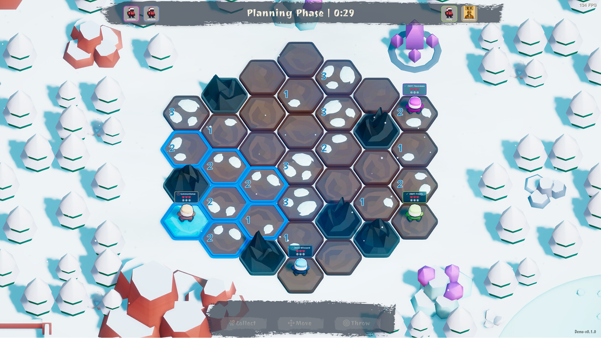 Snow Brawl Arena screenshot 1