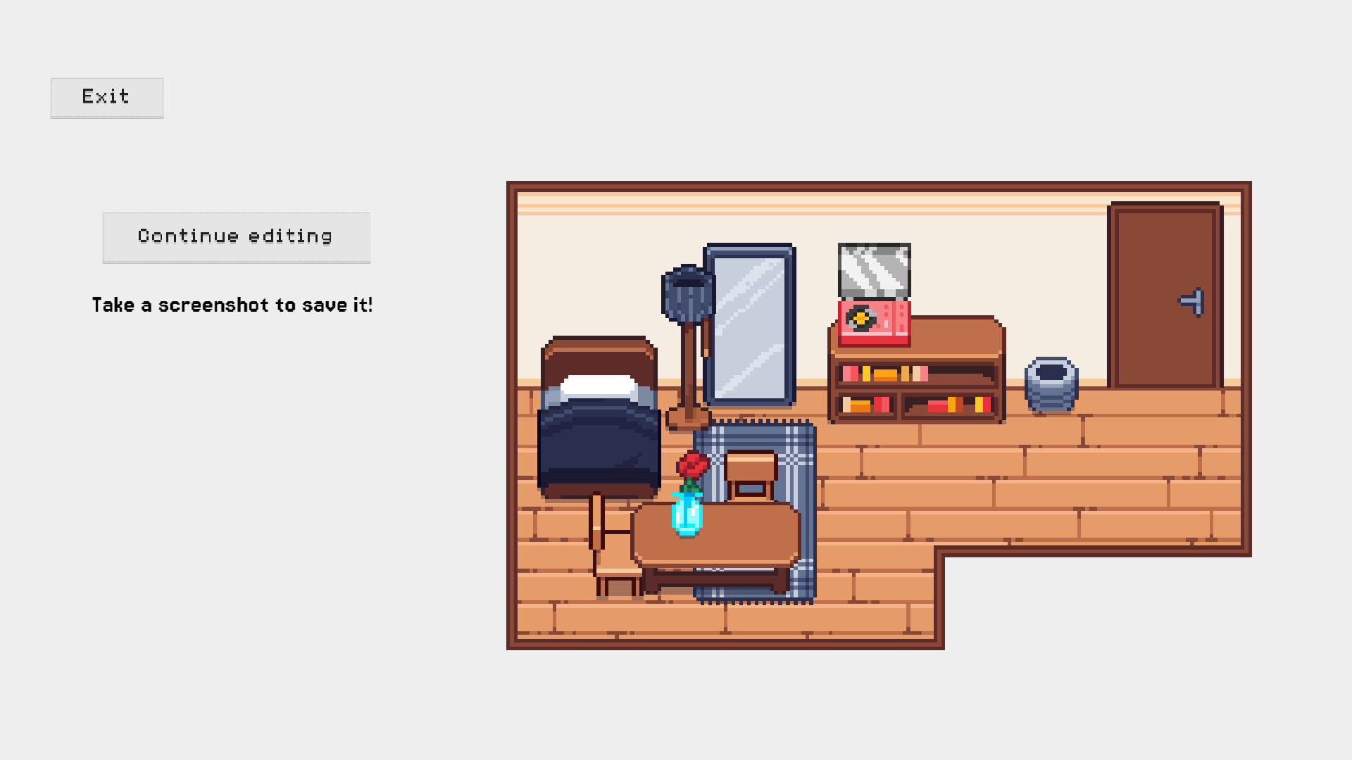 Pixel Room Stickers screenshot 5