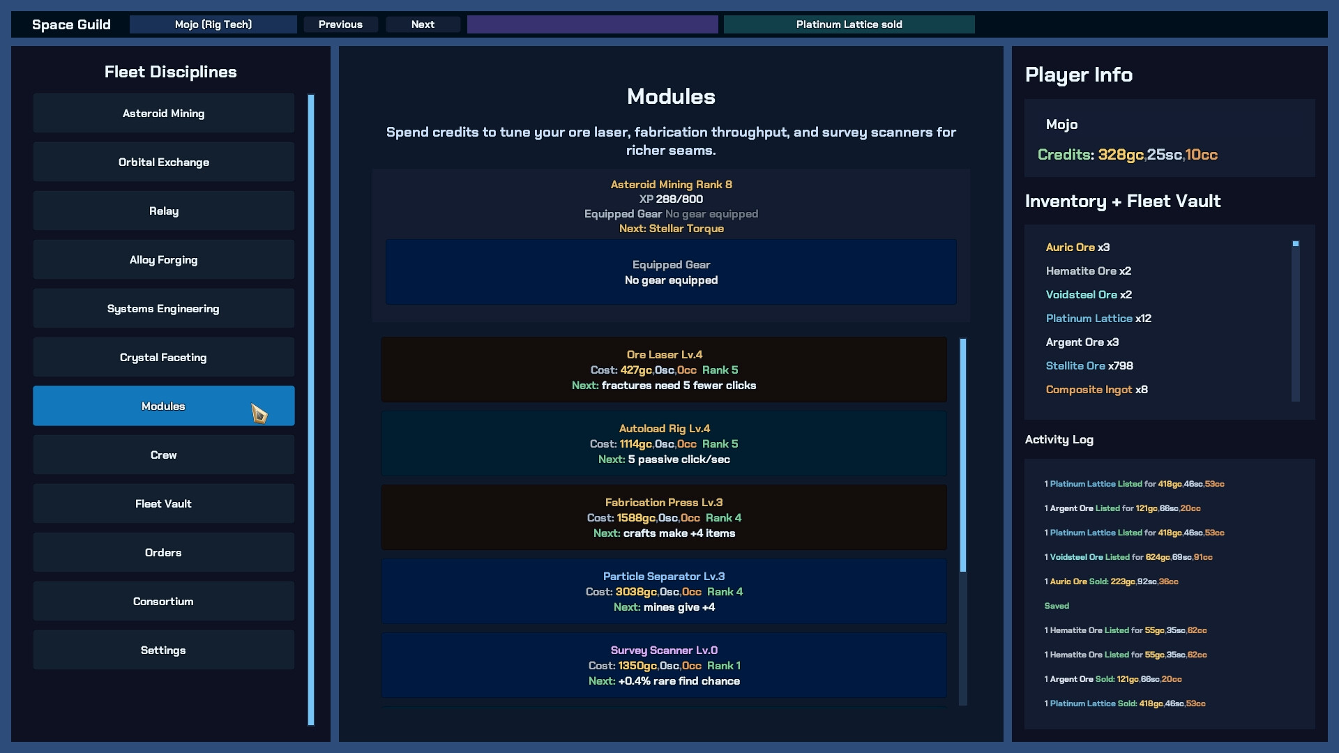 Space Guild screenshot 8