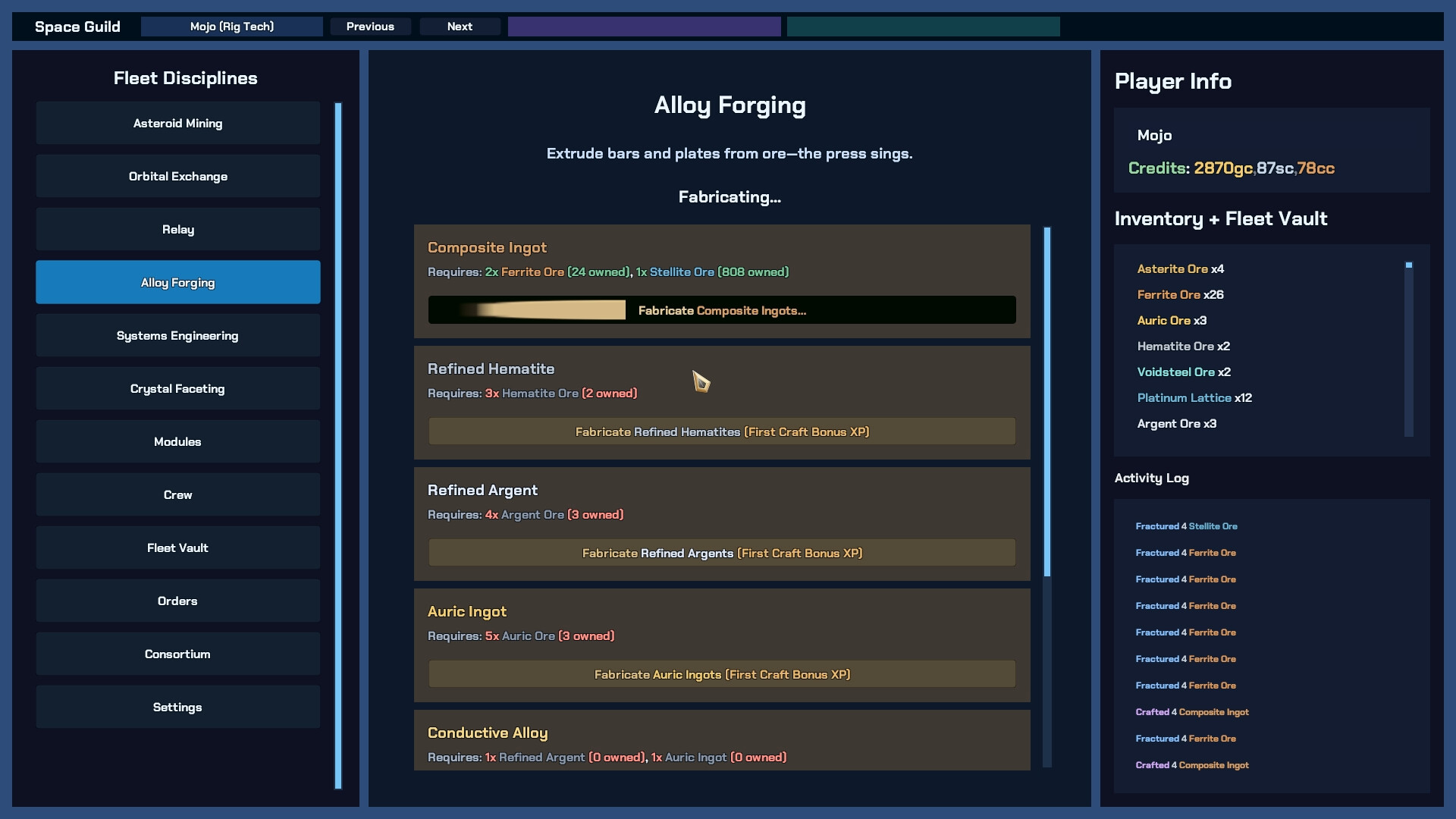 Space Guild screenshot 4