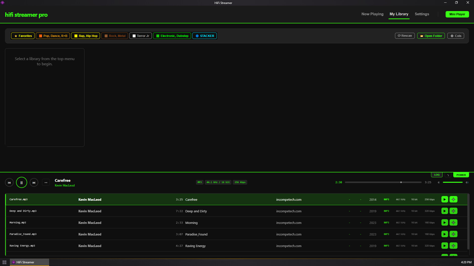HiFi Streamer Pro screenshot 14