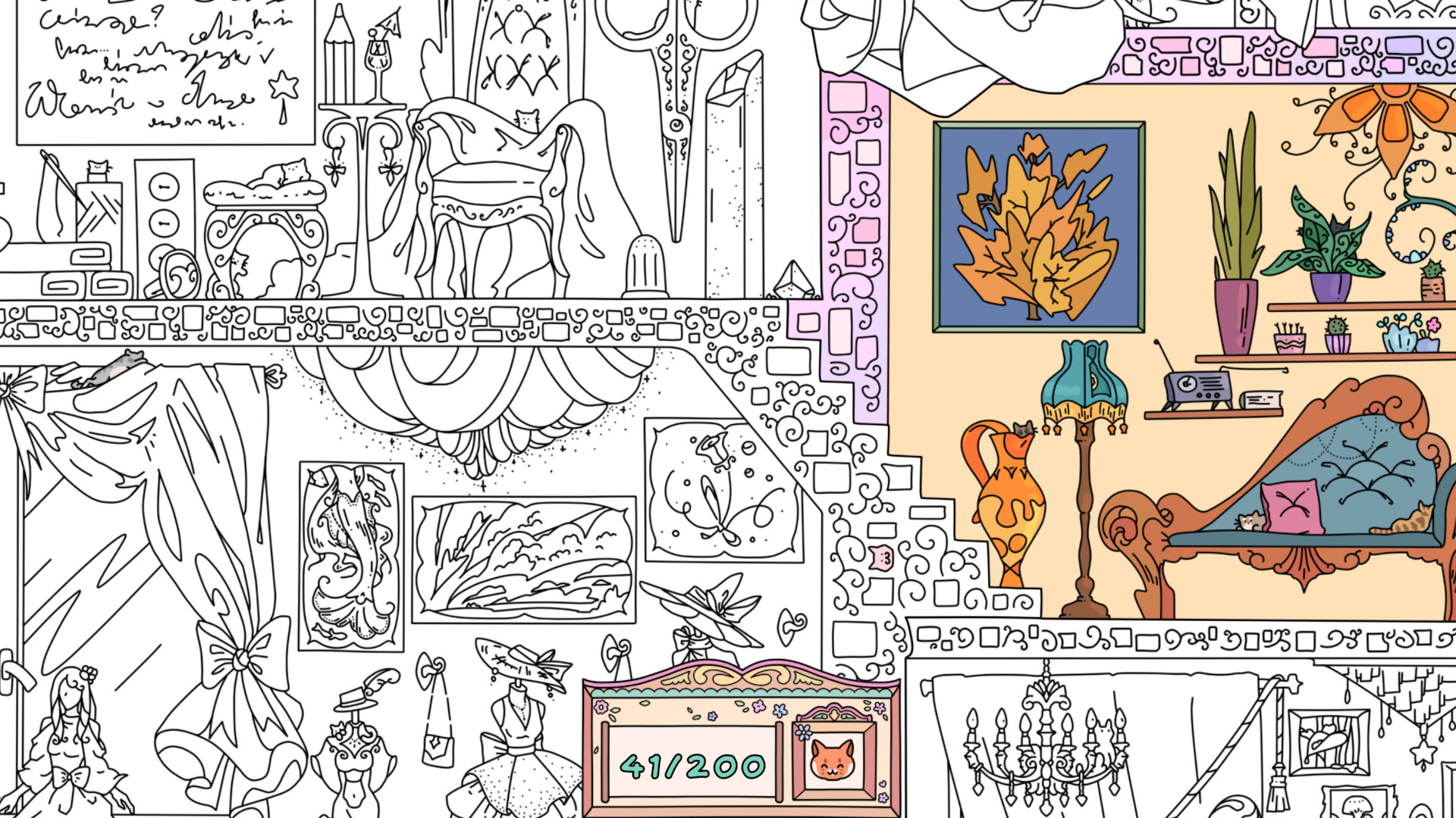 FIND KITTENS 11: Dollhouse screenshot 4