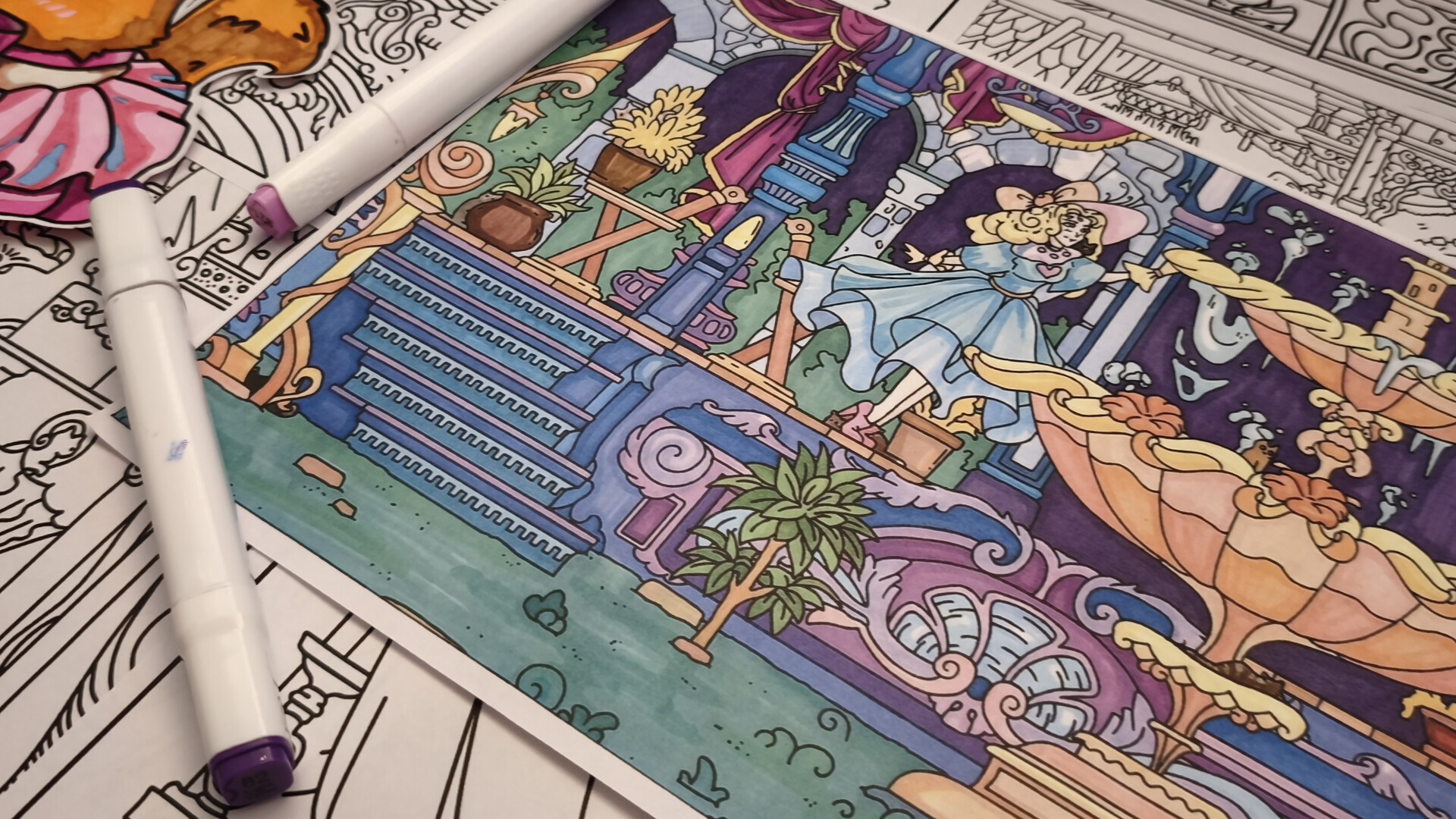 FIND KITTENS 11: Dollhouse - Coloring Book screenshot 7