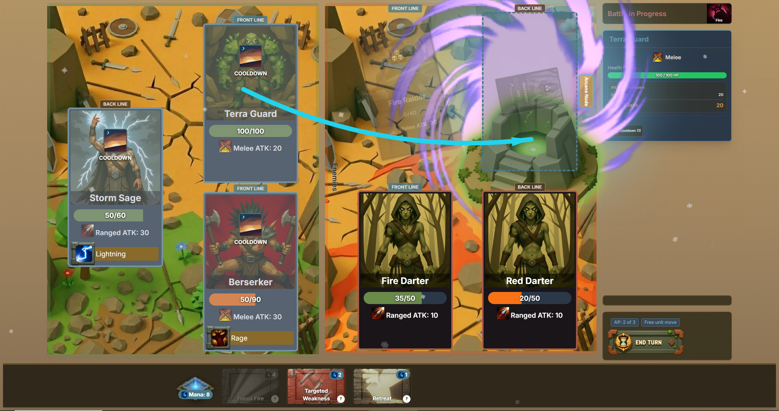 Elemental Lands screenshot 1