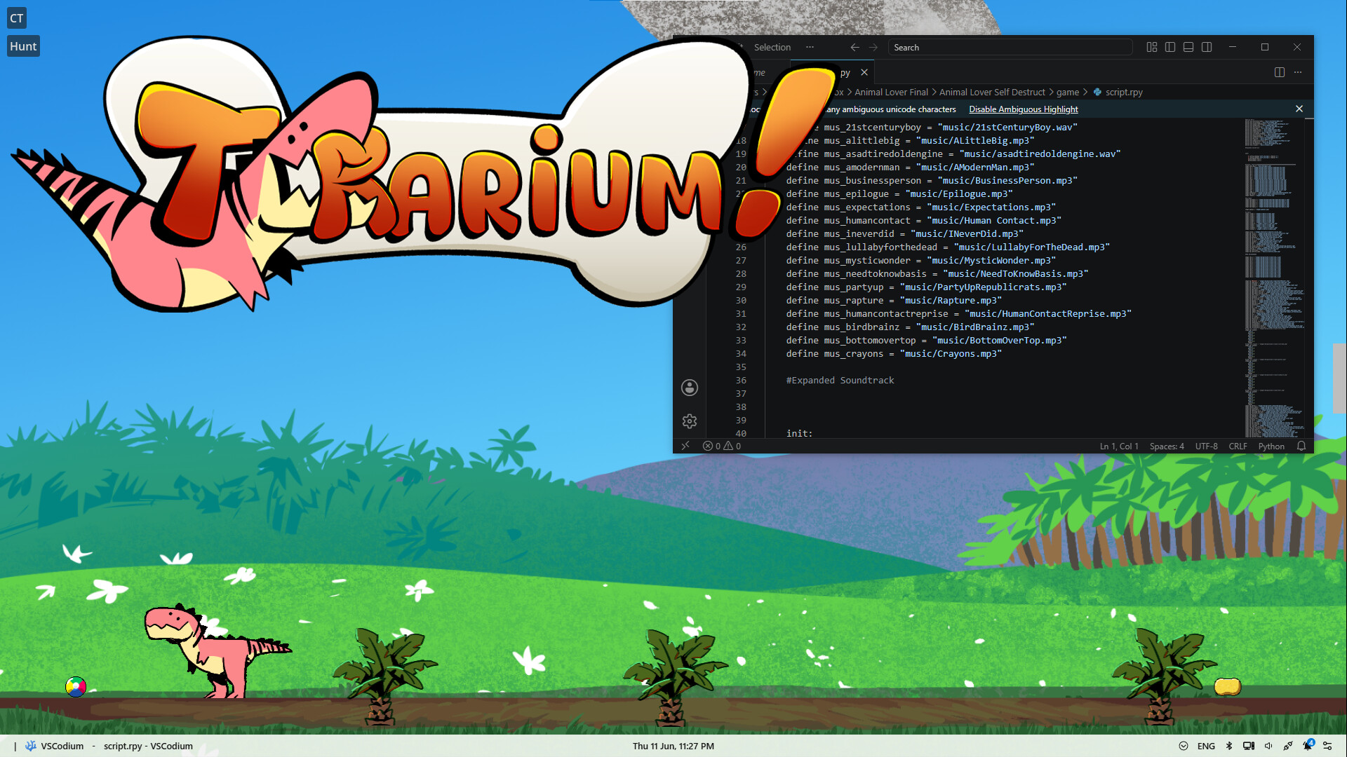 T-rarium screenshot 1