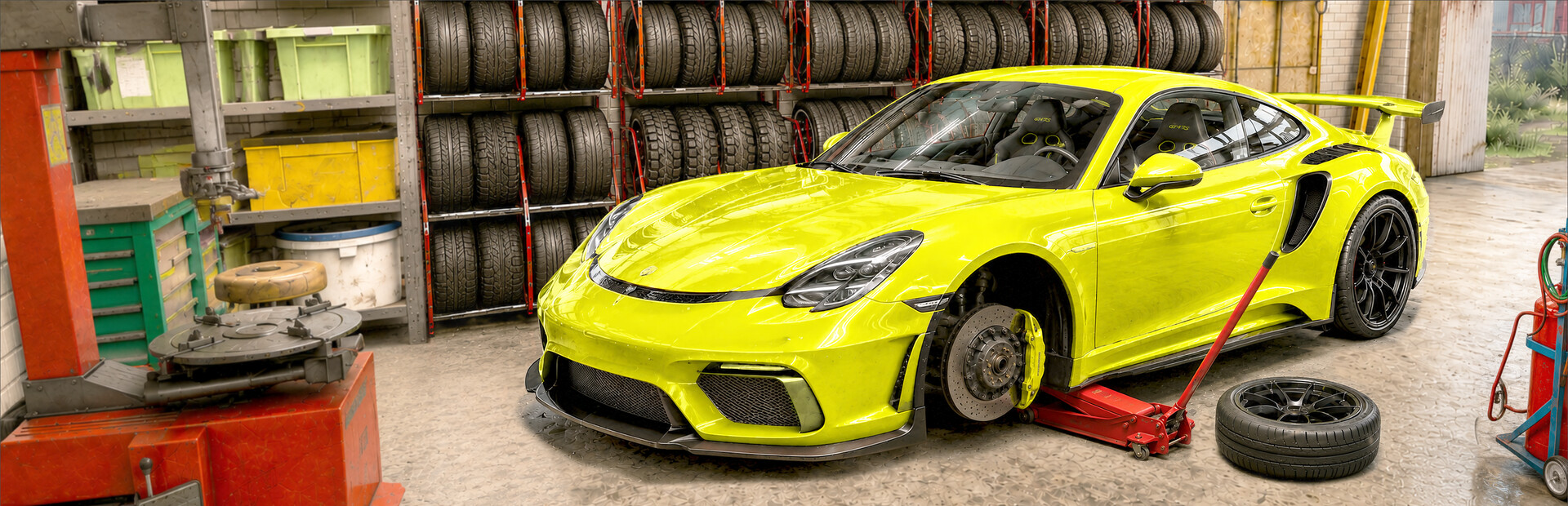 Tire Service Simulator