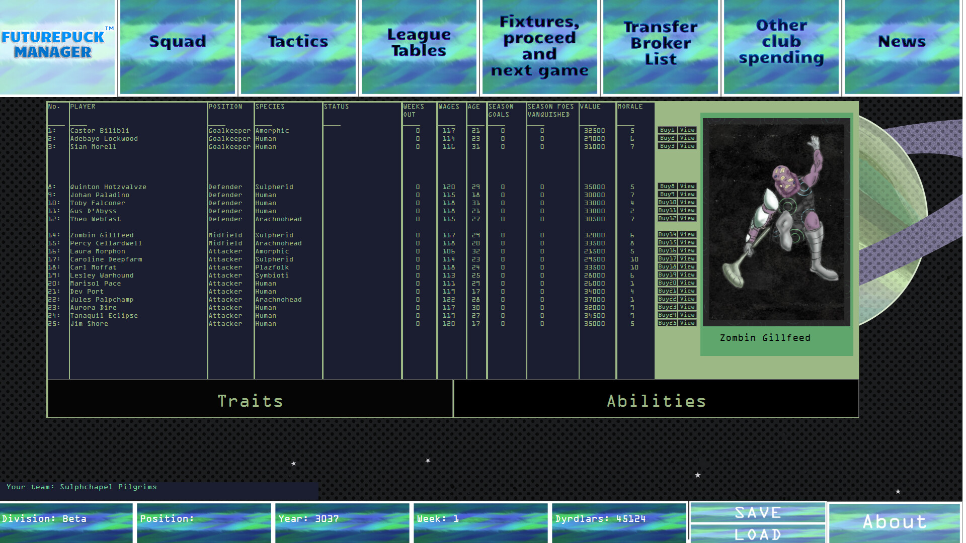 FuturePuck Manager screenshot 3