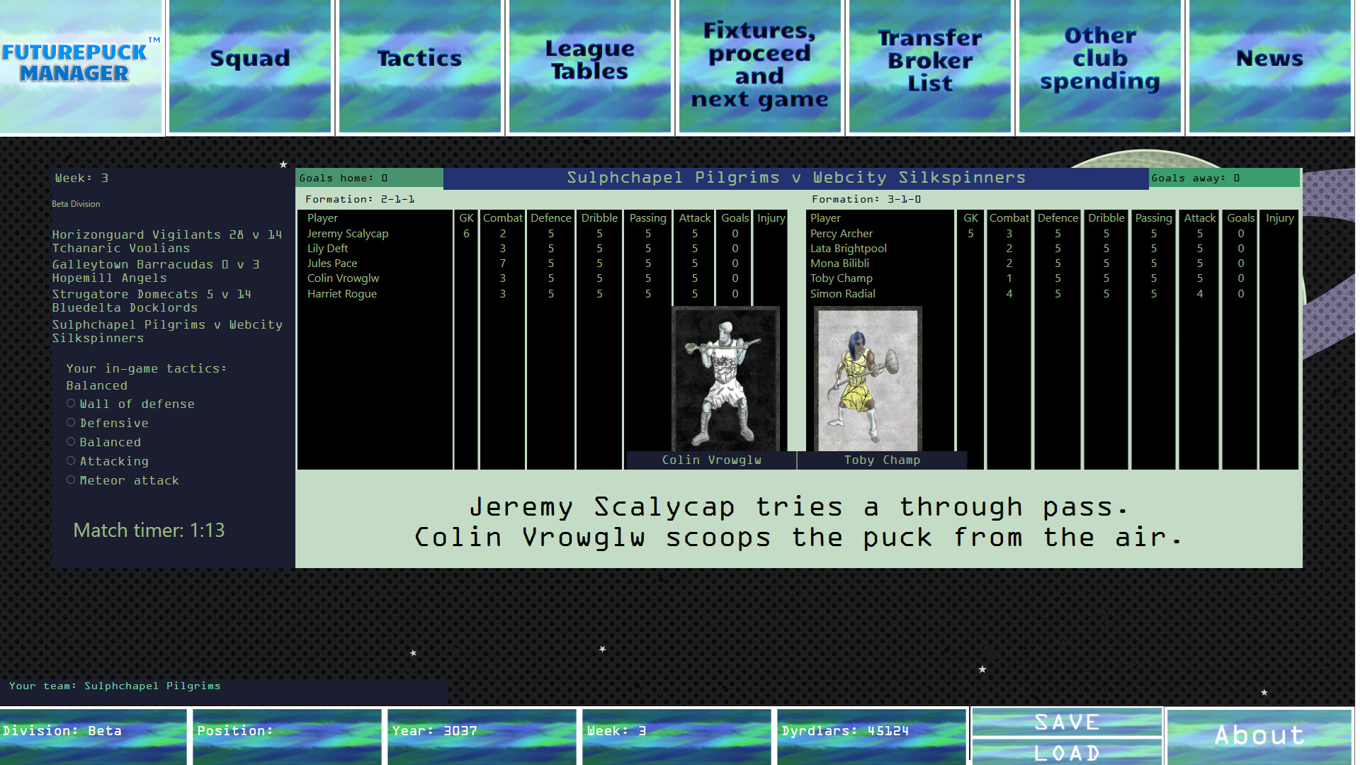 FuturePuck Manager screenshot 2