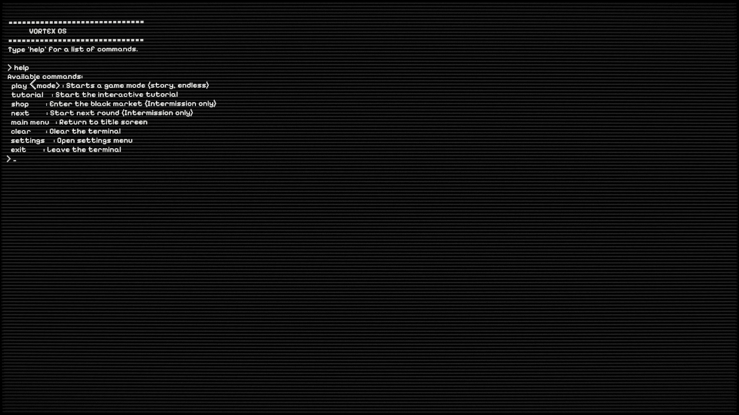 Vortex screenshot 2