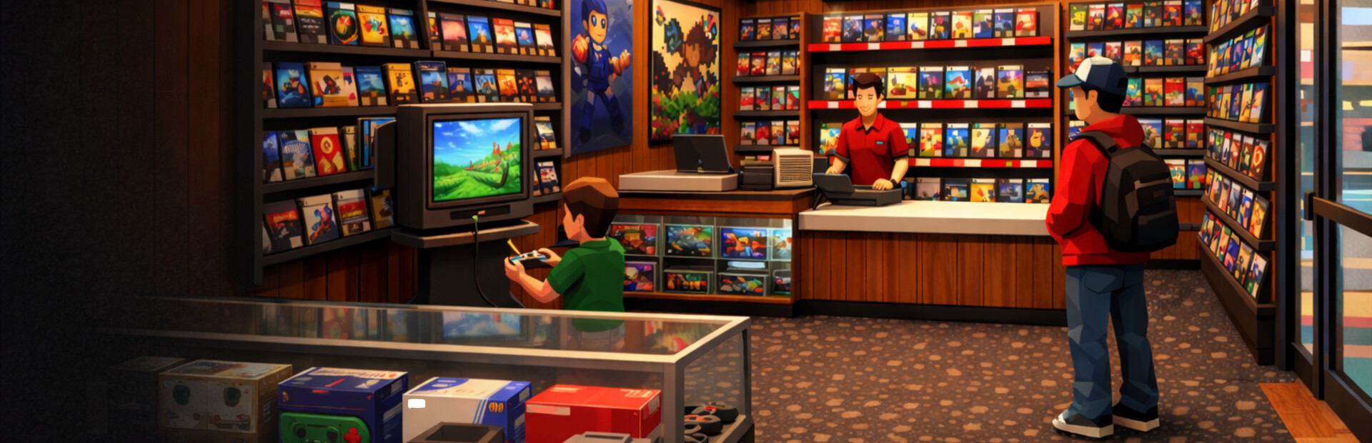 New Game+ - Game Store Simulator