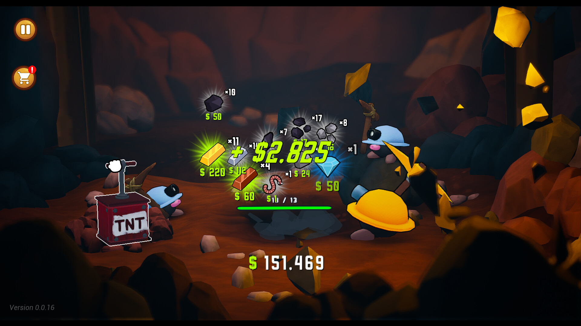 Cave Clicker screenshot 1