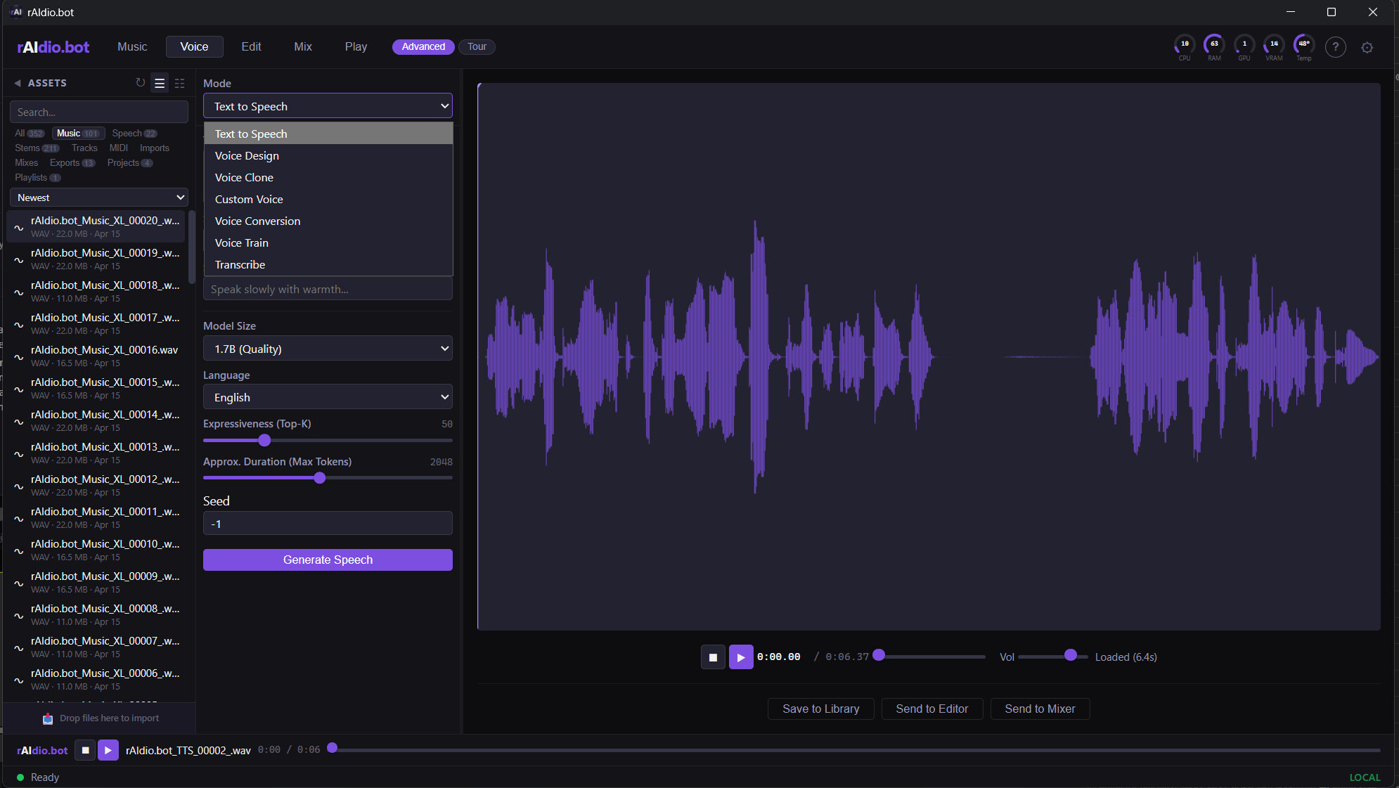 rAIdio.bot screenshot 6
