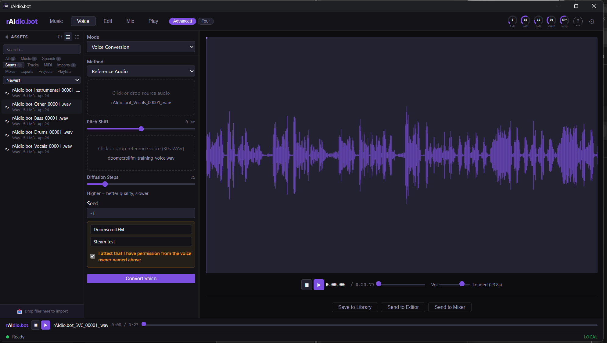 rAIdio.bot screenshot 7