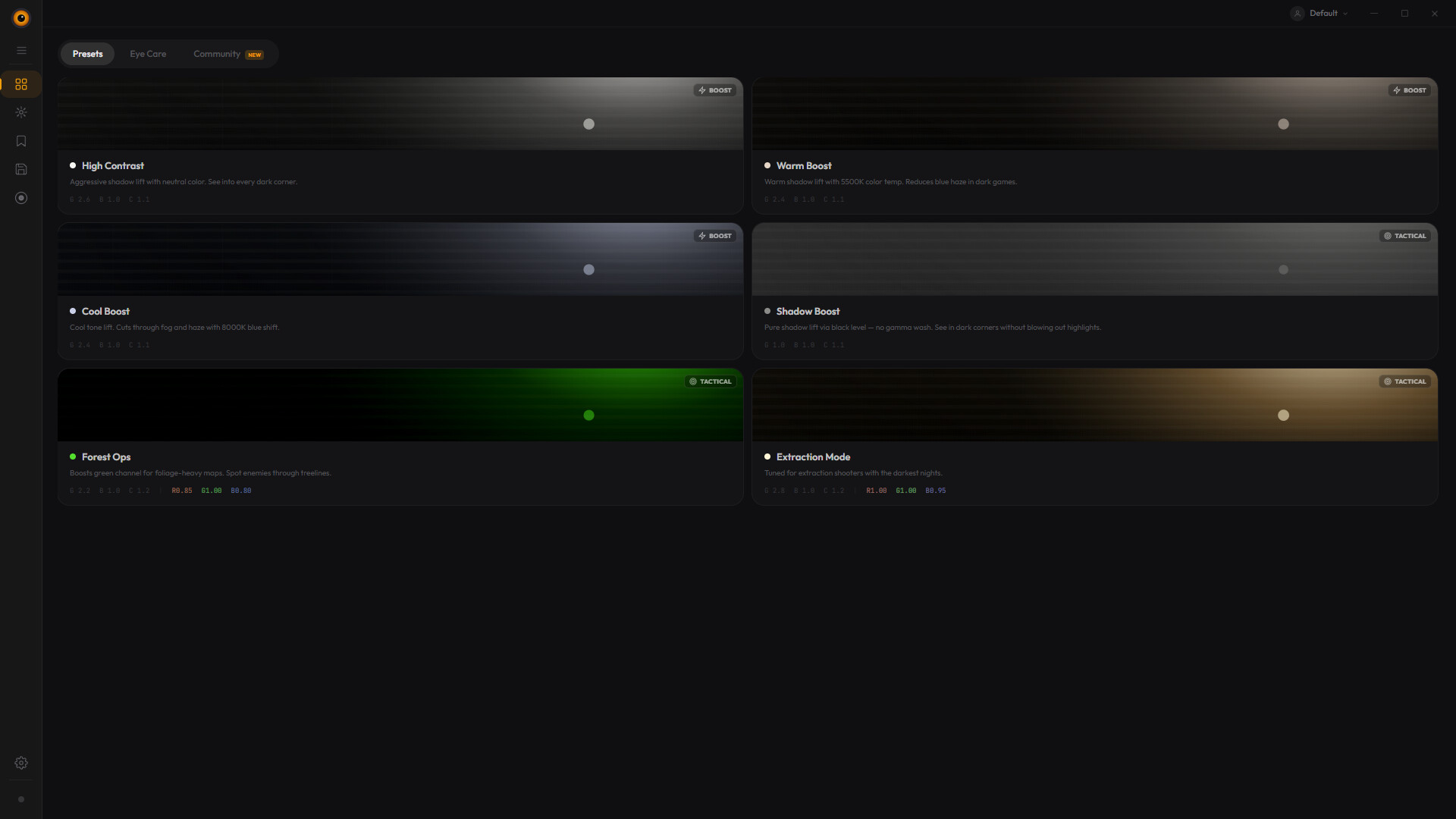 GammaBoost+ screenshot 1