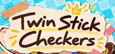 Twin Stick Checkers — Steam header